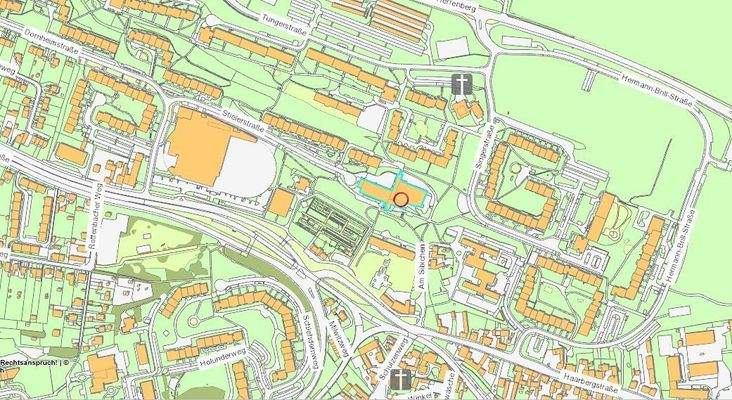 Karte: Erfurter Südosten