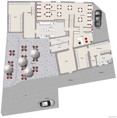 Exposeplan Erdgeschoss