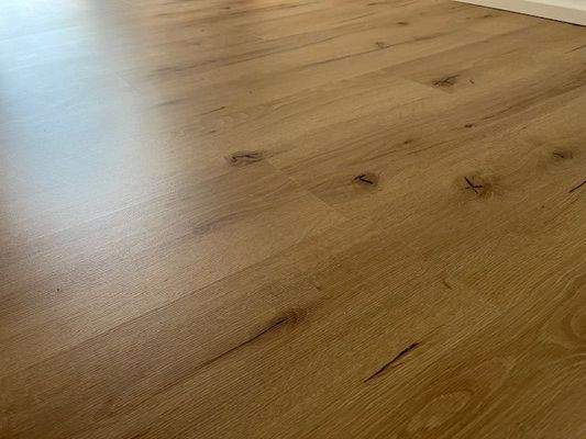 Detailfoto des Fußbodens im DG