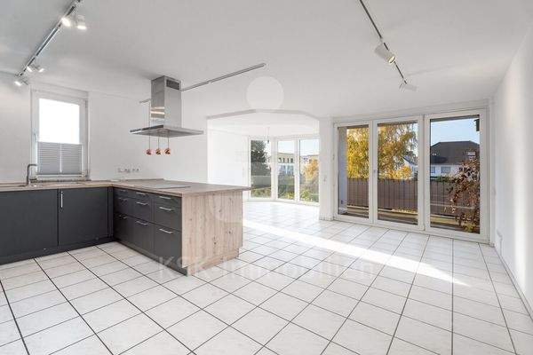 Wohnbereich mit Küche 