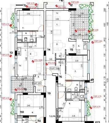 Atemberaubende Wohnung