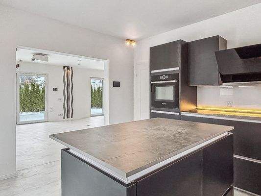 Blick zum Wohnzimmer