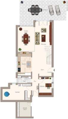 Grundriss Erdgeschoss