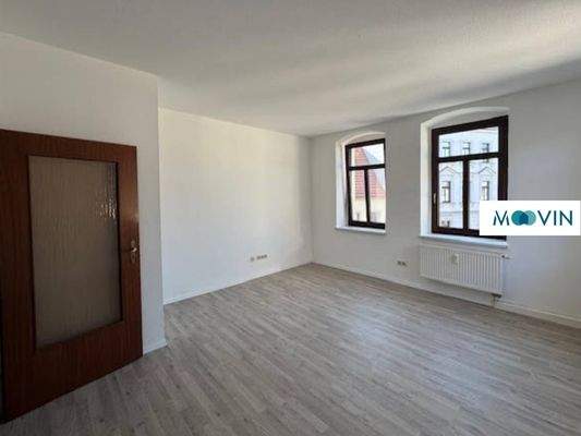 Ansicht I: Wohn- und Esszimmer