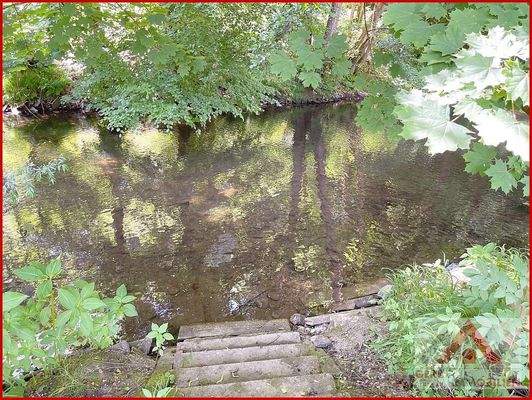 Ruhr hinter dem Haus