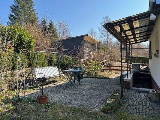 Ansicht hintere Terrasse