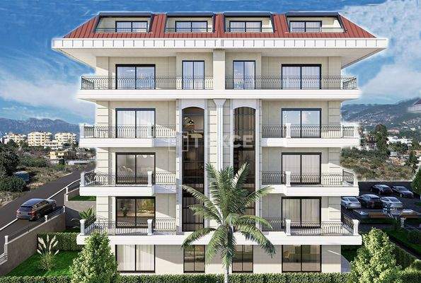 Apartments 700 m from the Sea in Alanya Kestel