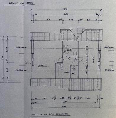 Grundriss Obergeschoss