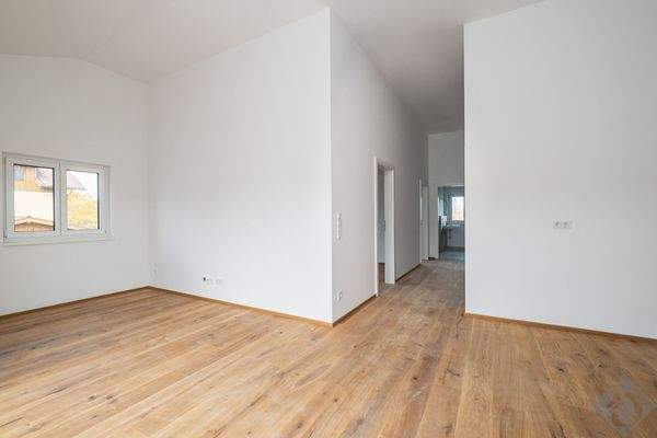 Wohnküche mit bis zu 4 Metern Raumhöhe