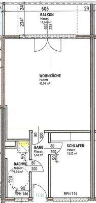 Grundsrissplan Top 22b