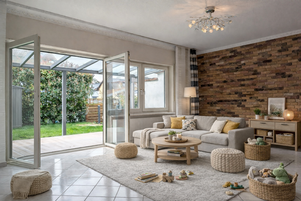 EG - Wohnzimmer, KI generiert