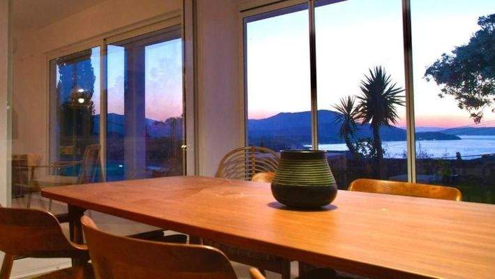 Kreta, Almyrida: Villa mit Meerblick und Swimmingpool zu verkaufen