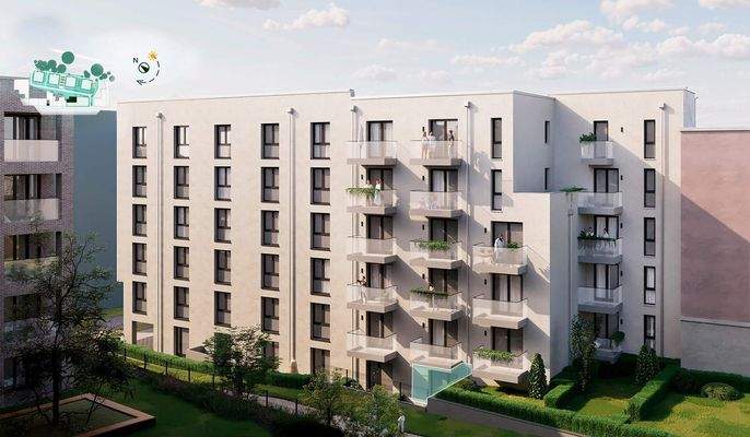 Ihre Wohnung in der Außenansicht