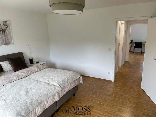 Musterhaus - Schlafzimmer Perspektive