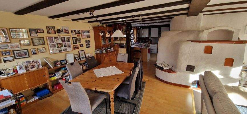 Esszimmer, EG Blick zur Küche