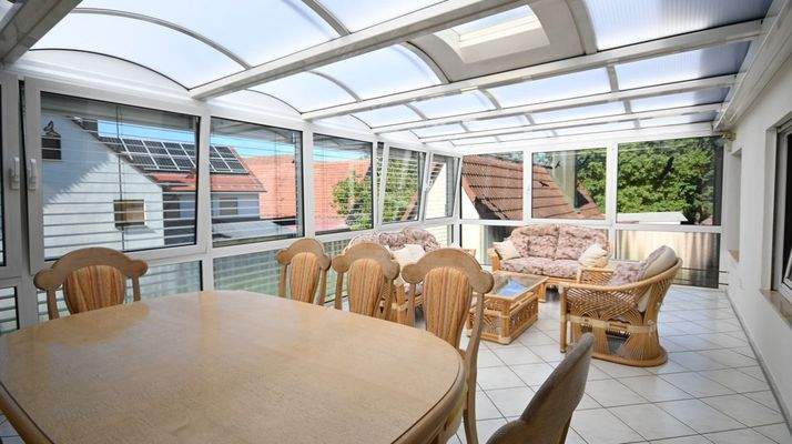 beheizbarer Wintergarten Wohnung 1