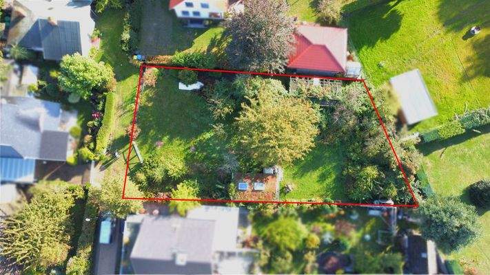 Luftbild mit Draufsicht