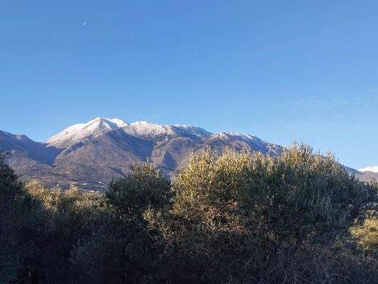 Kreta, Kastellos: Grundstück mit Meerblick zu verkaufen