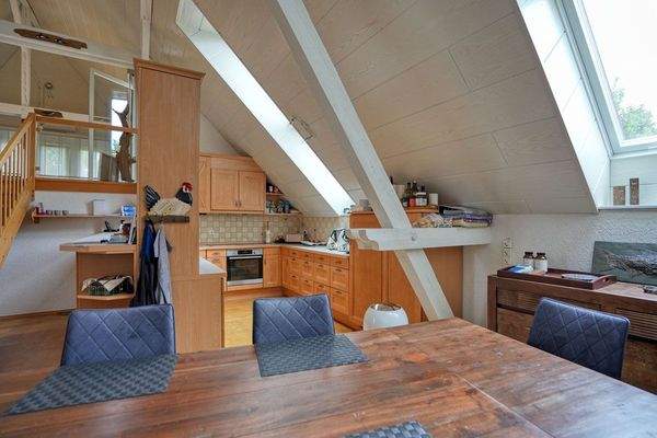 Blick zum Kochbereich