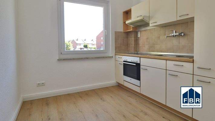 Küche mit Einbauküche