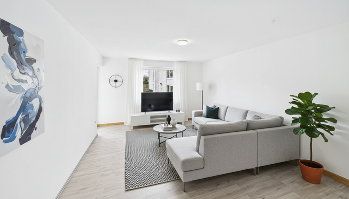 Wohnzimmer Innenraum-Visualisierung