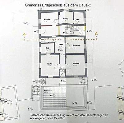 Grundriss Erdgeschoss
