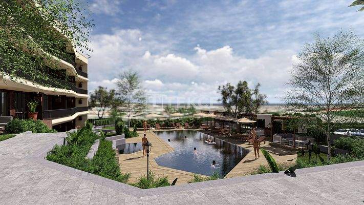 Apartments in a Complex Next to the State Hospital in Yalova