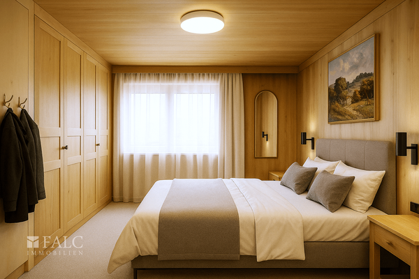 Einrichtungsbeispiel Schlafzimmer