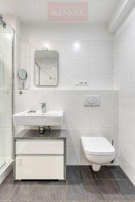 modernisiertes Duschbad