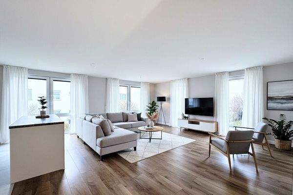 Wohn- Essbereich Visualisiert