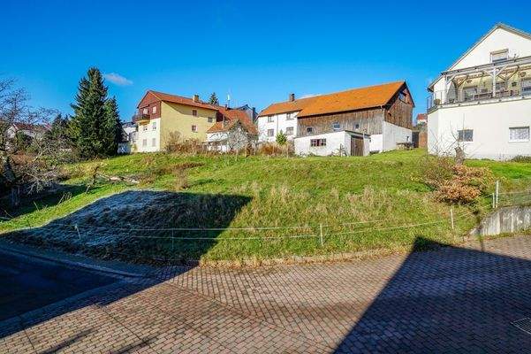 Grundstücksansicht von Süden