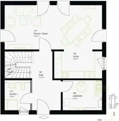 Grundriss EG