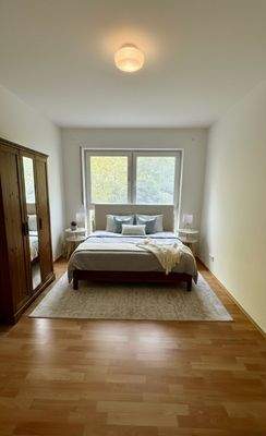 Schlafzimmer - digital gestaged