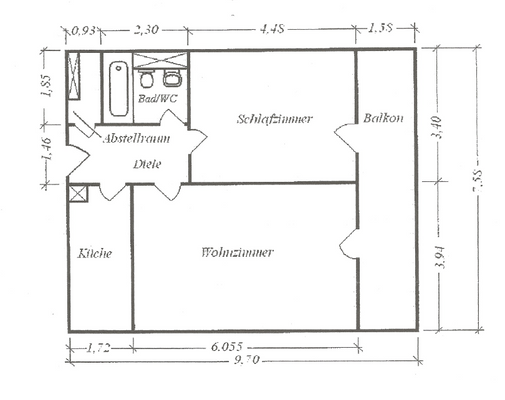 Grundrissdarstellung