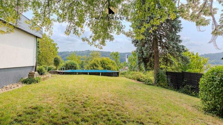 ... mit Pool - "Wow"