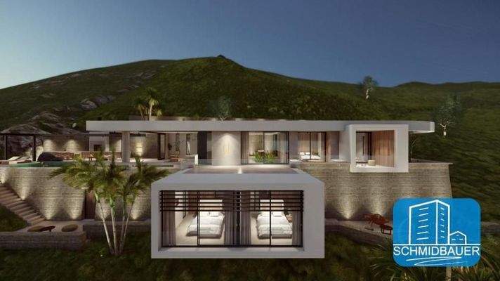 Kreta, Agios Pavlos: Riesiges Küstengrundstück mit Baugenehmigung zu verkaufen