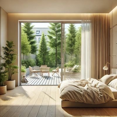 Beispielhaftes Wohnzimmer