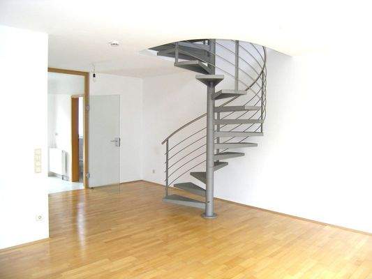 Wendeltreppe Wohnzimmer