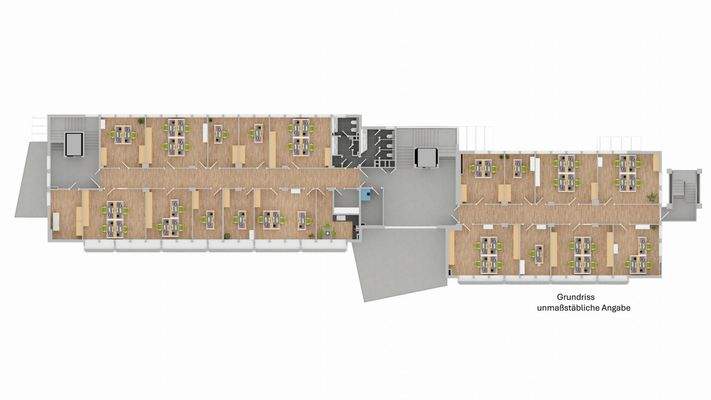 1. Obergeschoss ca. 716m²