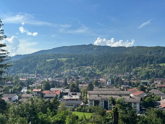 Ausblick nach Mittenwald