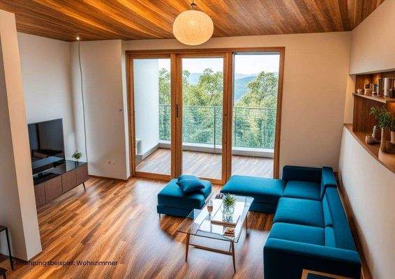 Einrichtungsbeispiel: Wohnzimmer