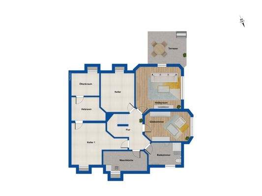 Grundriss Untergeschoss