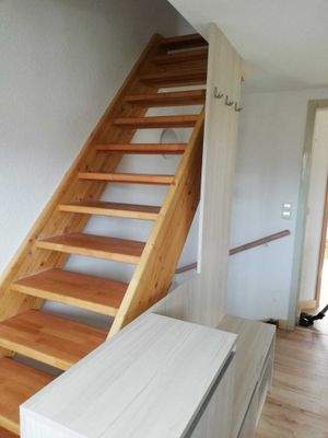 Treppenaufgang OG Wohnzimmer