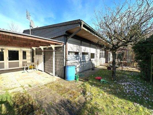 Rückseite, 2. Terrasse