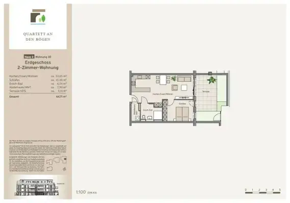 Haus 3 - Wohnung 30 - Kaufpreis 295.900 €