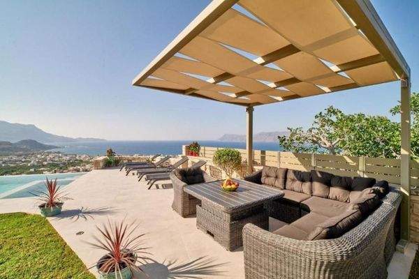 Kreta, Kissamos: Hervorragend gestaltete Villa zum Verkauf