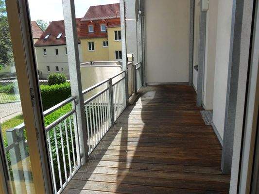 großer Südbalkon