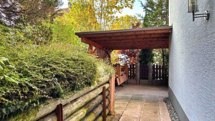 überdachter Freisitz