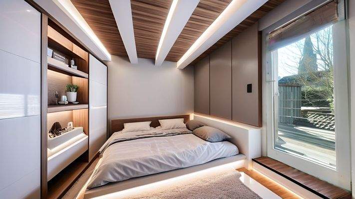 Schlafzimmer OG - Visualisierung