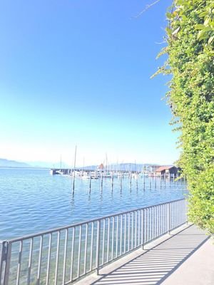 Yachthafen um die Ecke